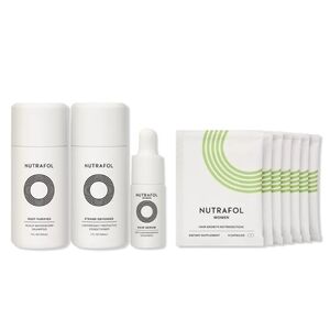 Nutrafol Women Hair Growth Set — White & Green